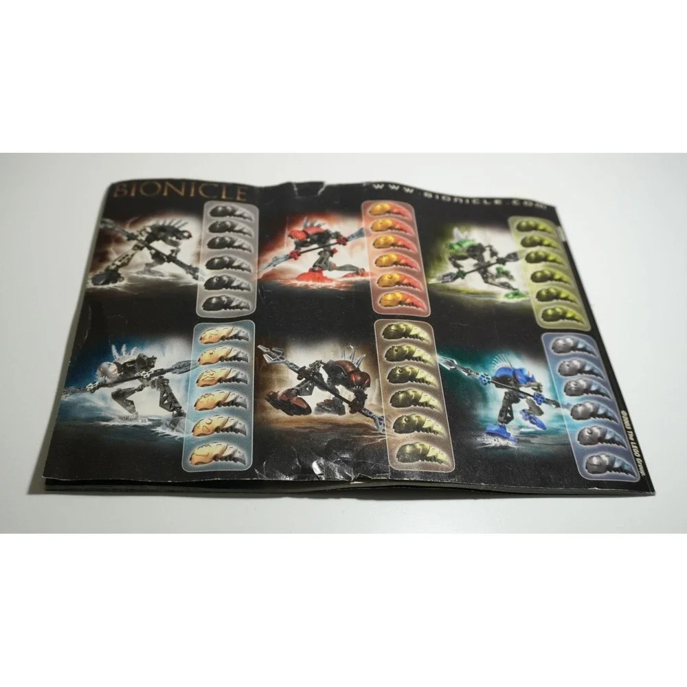 MANUAL ONLY Lego Bionicle 8588 Rahkski KURAHK 2003